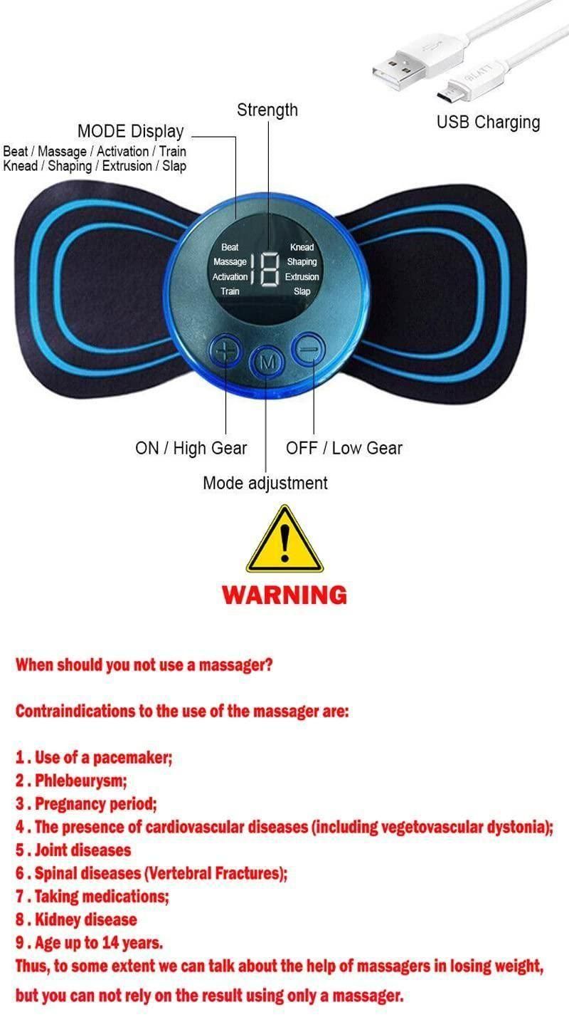 Mini Electric Body Massager