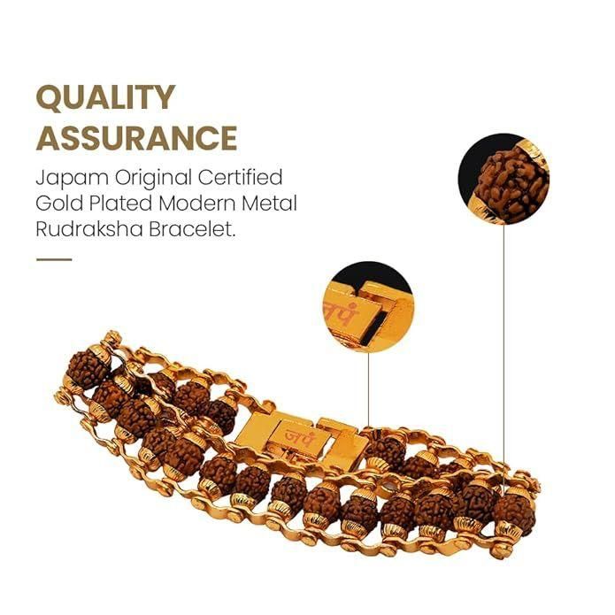 Genuine Paanch Mukhi Rudraksha Bracelet