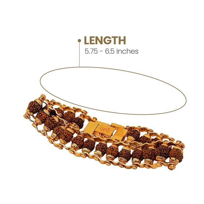 Genuine Paanch Mukhi Rudraksha Bracelet