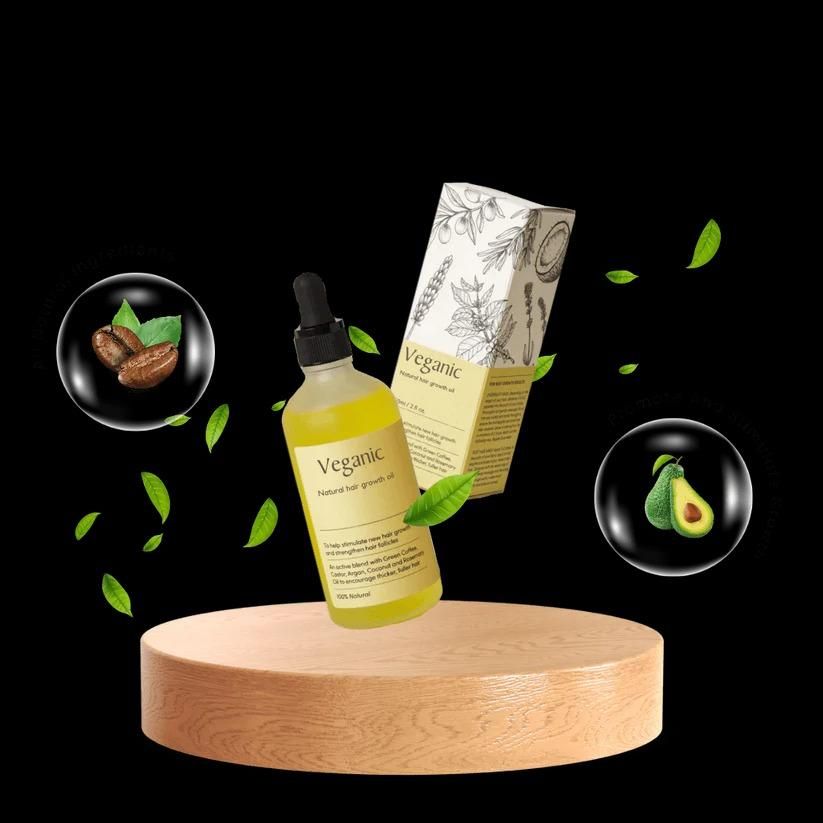 Vegan Natural Hair Growth Oil