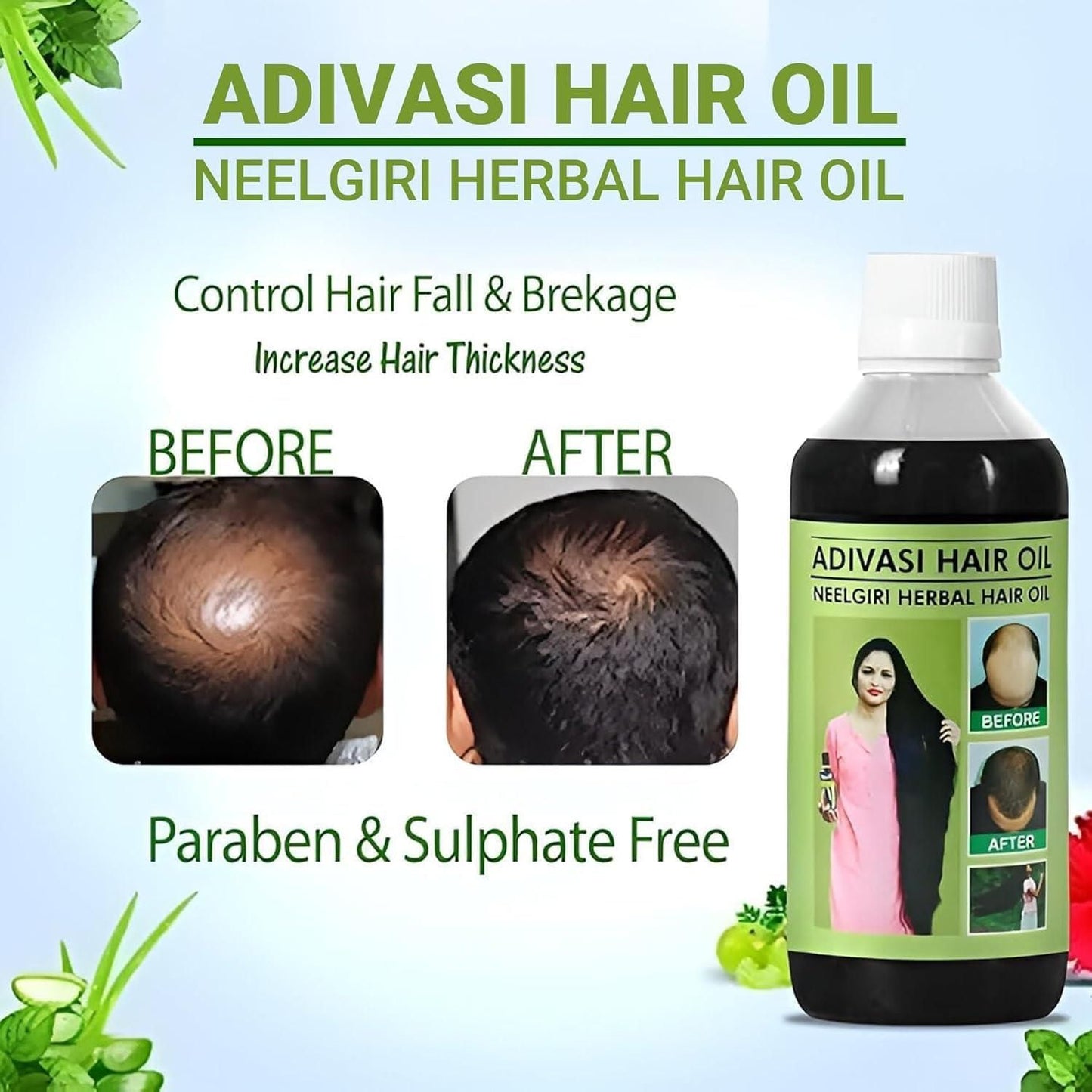 Adivasi Herbal Hair Oil