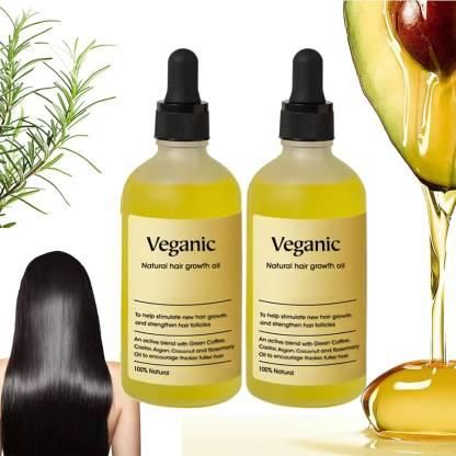 Vegan Natural Hair Growth Oil