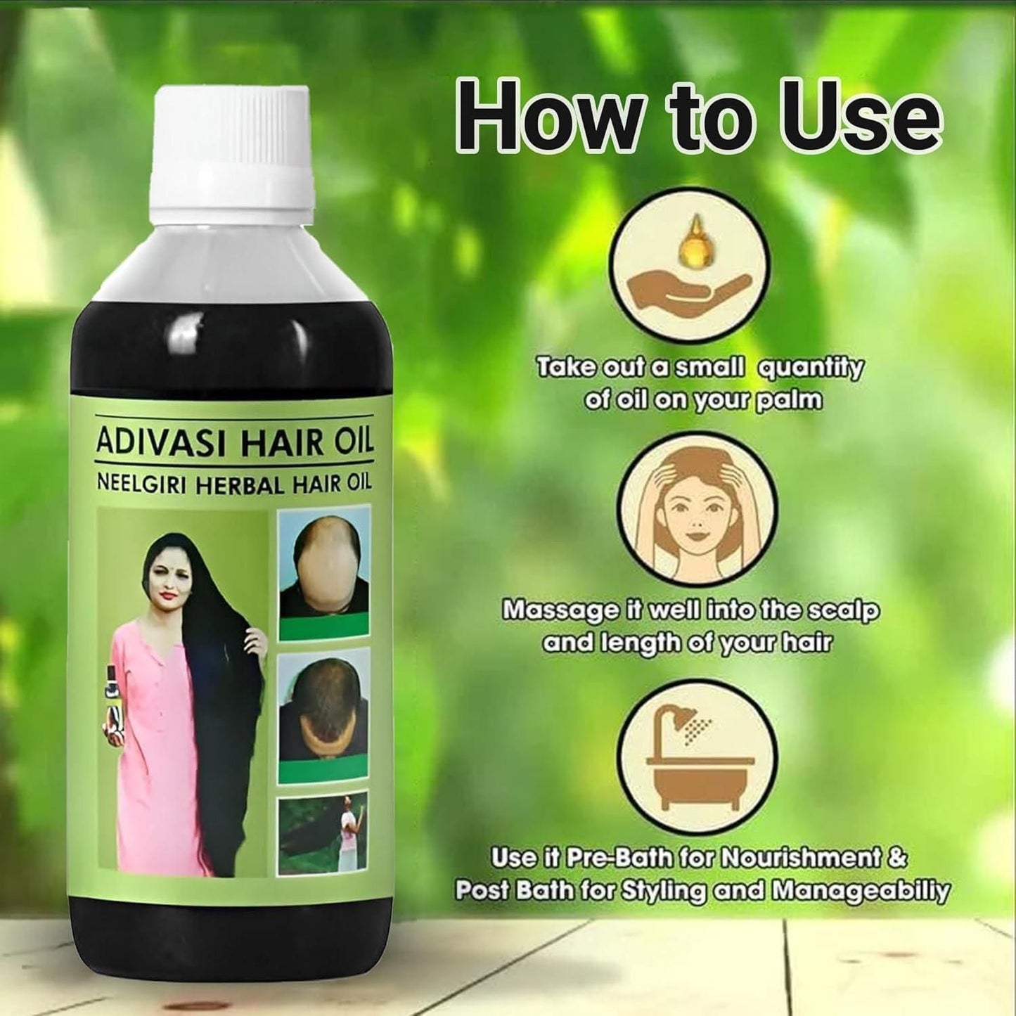 Adivasi Herbal Hair Oil