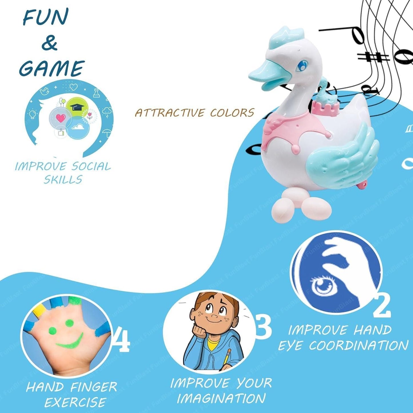 Swan Lay Egg Toy