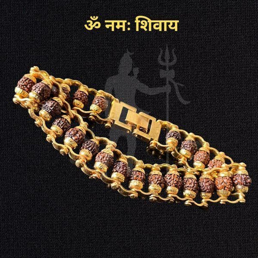 Genuine Paanch Mukhi Rudraksha Bracelet