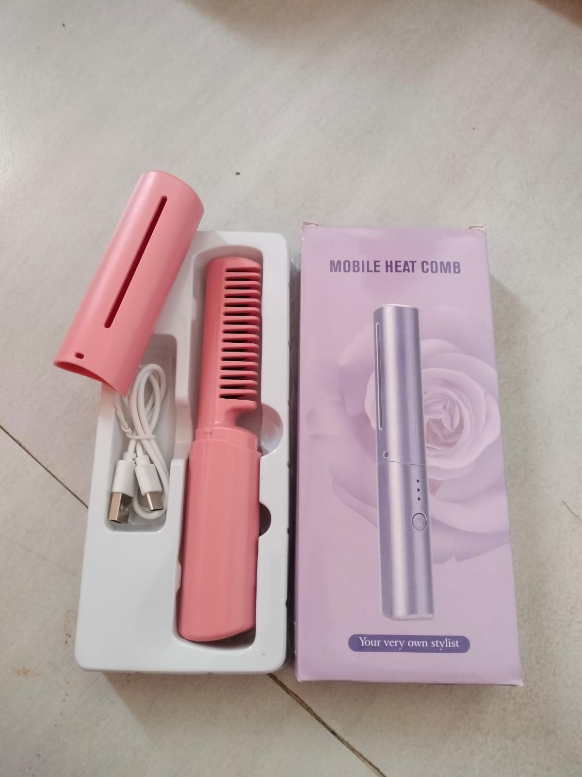 2-in-1 Hot Comb & Straightener