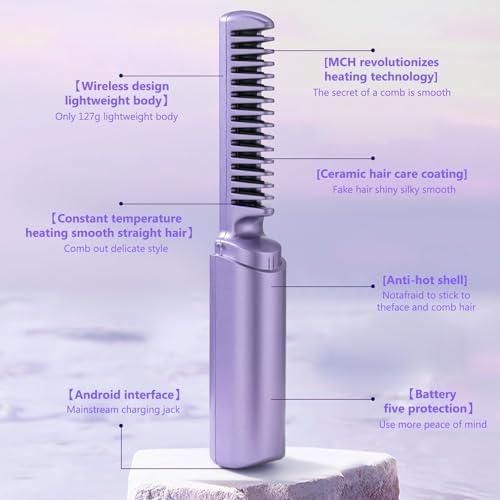 2-in-1 Hot Comb & Straightener